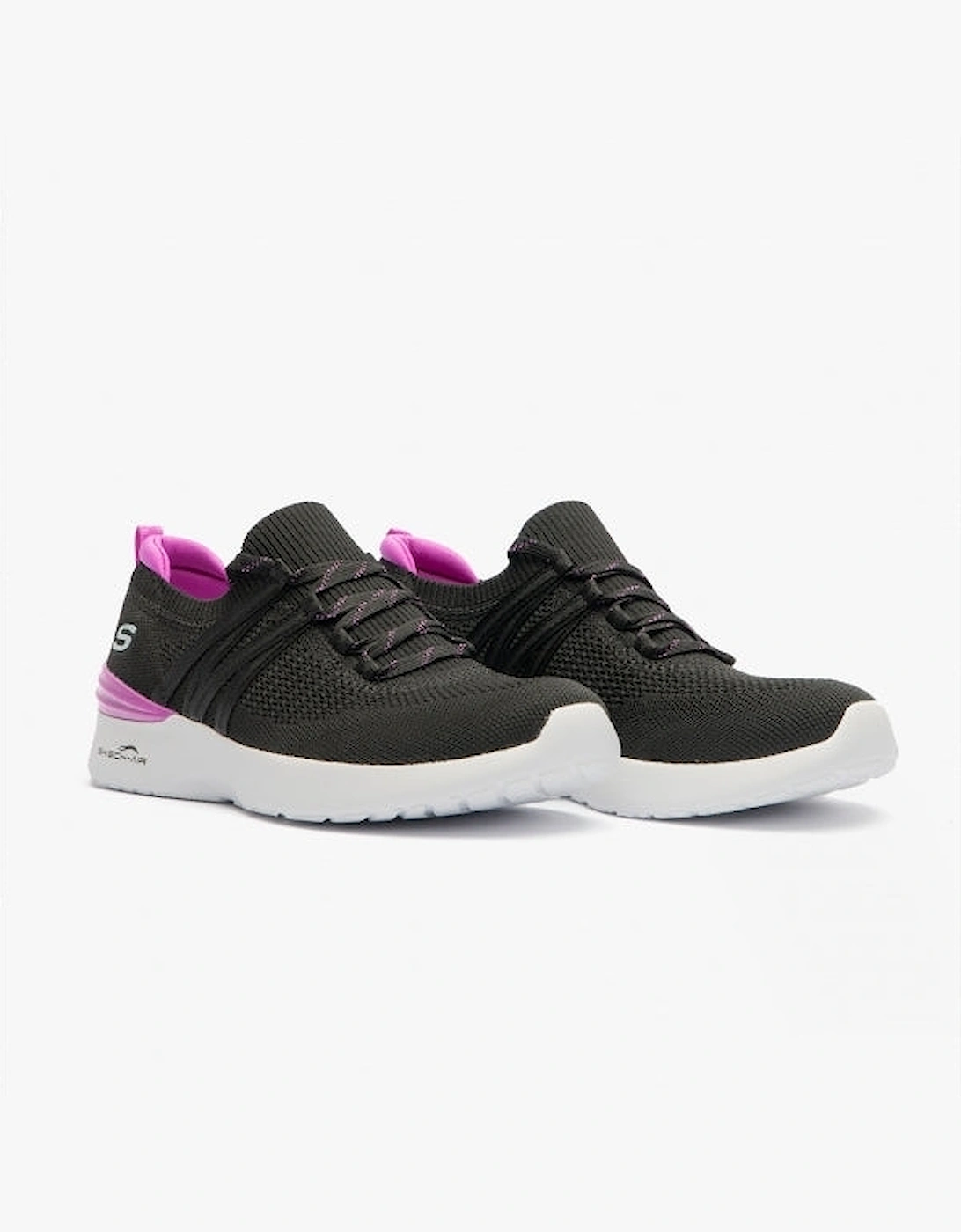 Skechers 149750/BKPR SKECH-AIR DYNAMIGHT-BRIGHT Womens Slip-On Black/Purple