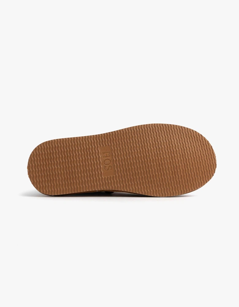HOS Sheepskin TIA Womens Slipper Boots Chestnut