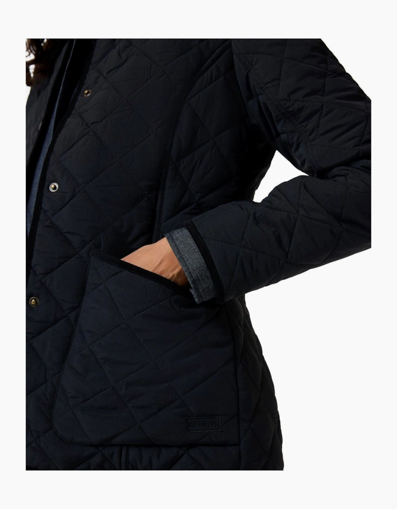 Hunter Originals Women's Black Quilted Jacket