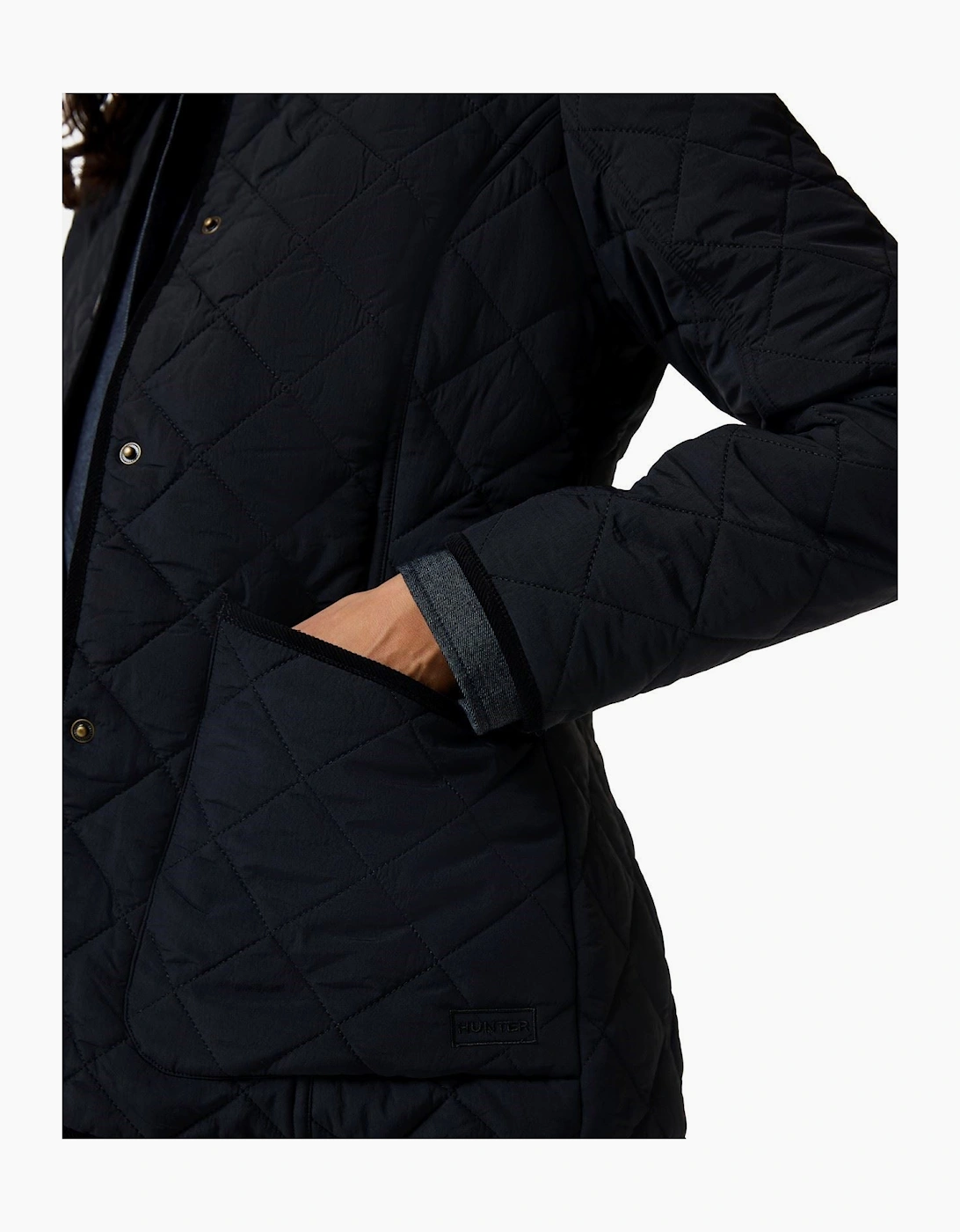 Hunter Originals Women's Black Quilted Jacket