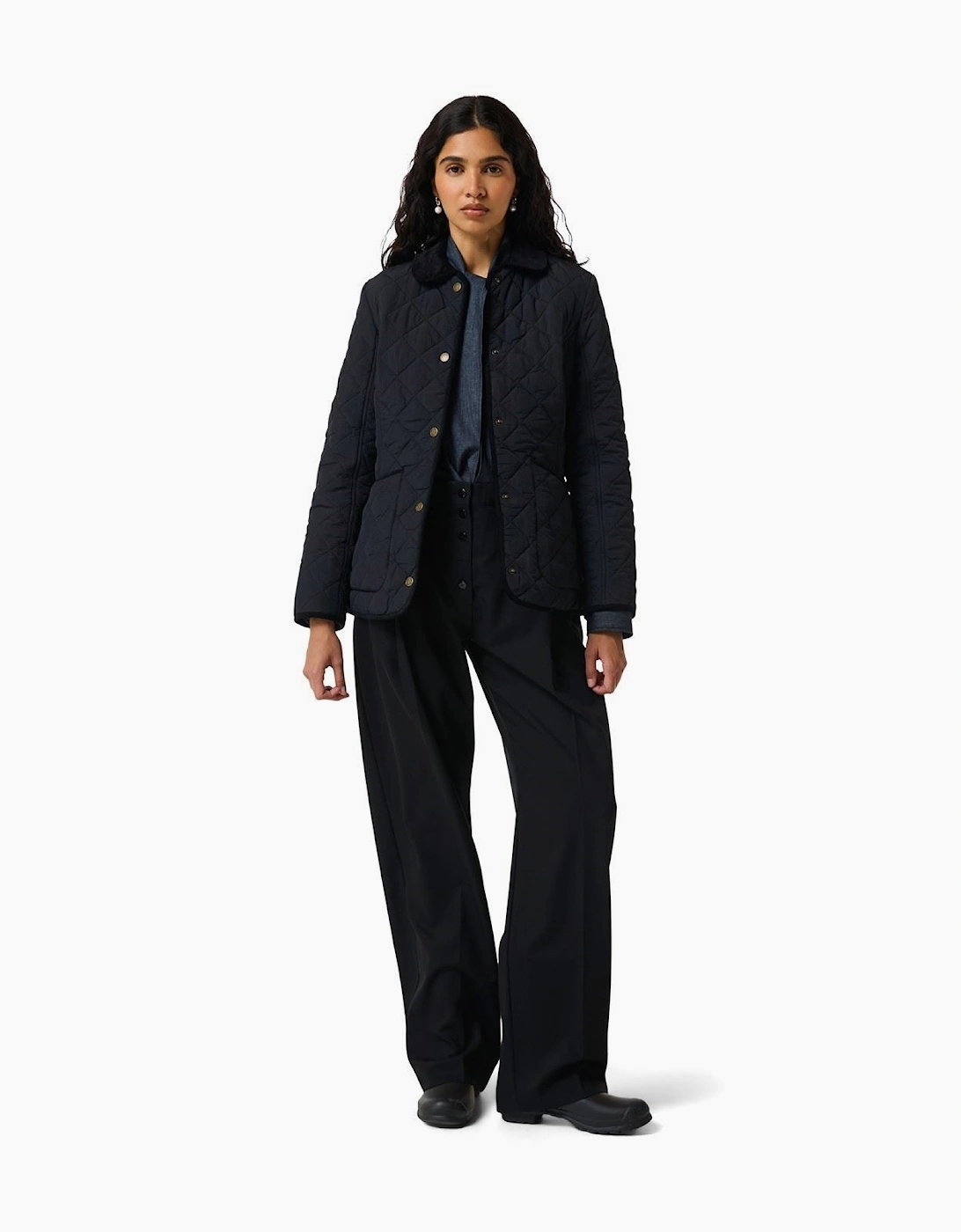 Hunter Originals Women's Black Quilted Jacket