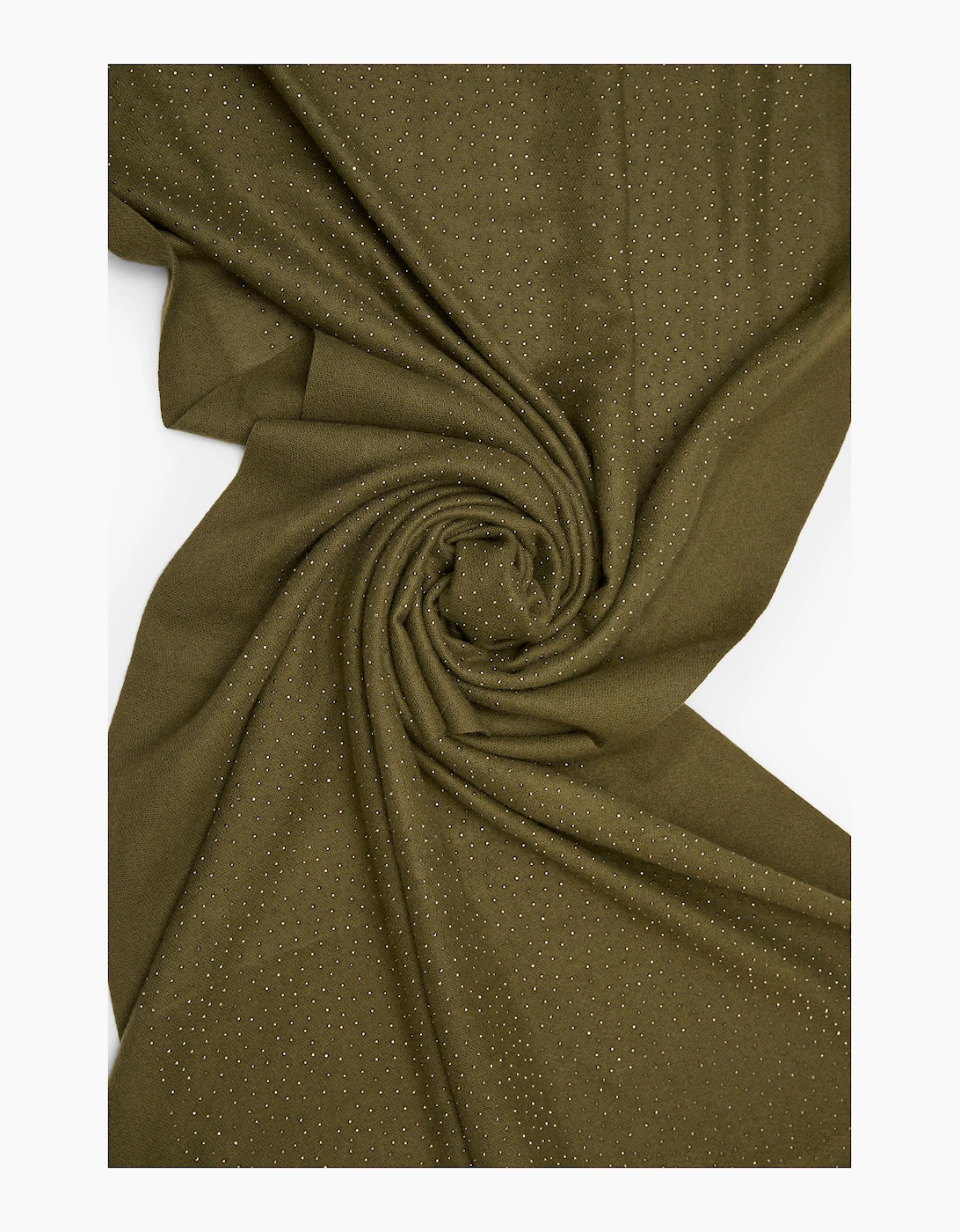 Green Silver Stud Scarf