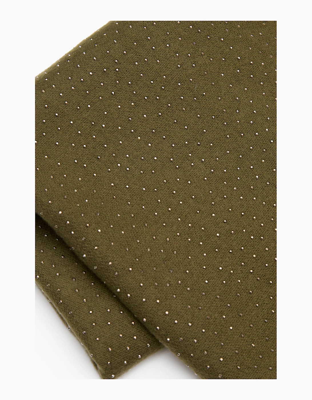 Green Silver Stud Scarf