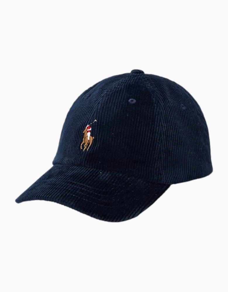 Polo Ralph Lauren Stretch Cord Sport Cap 006 Aviator Navy