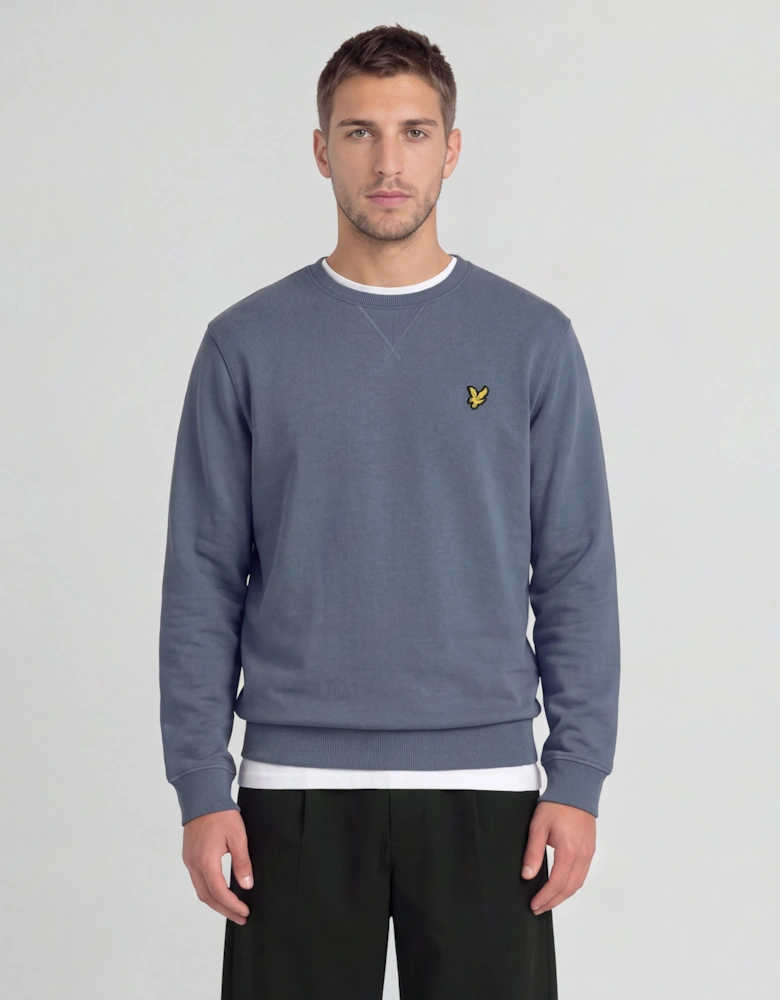 Cotton Crew Neck Sweatshirt