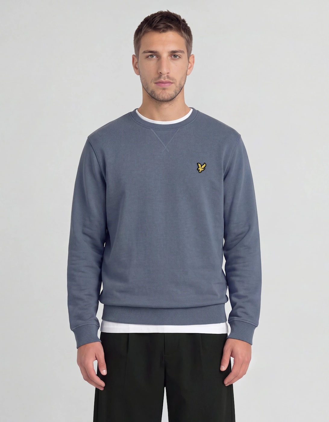 Cotton Crew Neck Sweatshirt