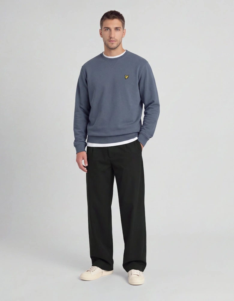 Cotton Crew Neck Sweatshirt