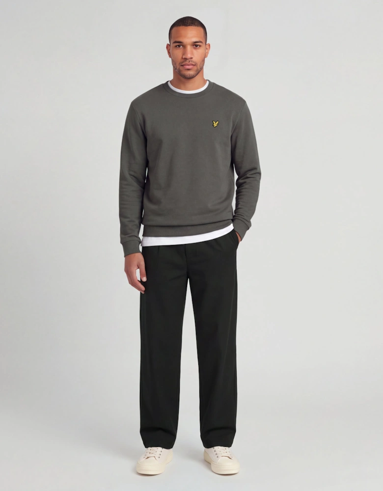 Sports Loopback Cotton Crew Neck