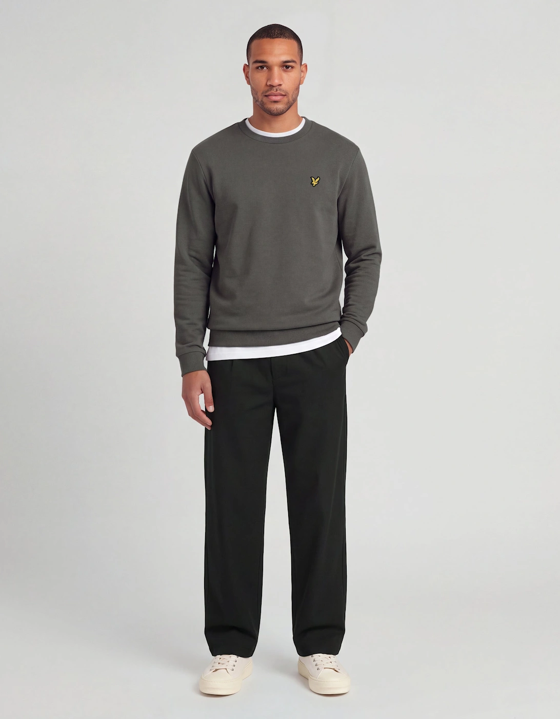 Sports Loopback Cotton Crew Neck