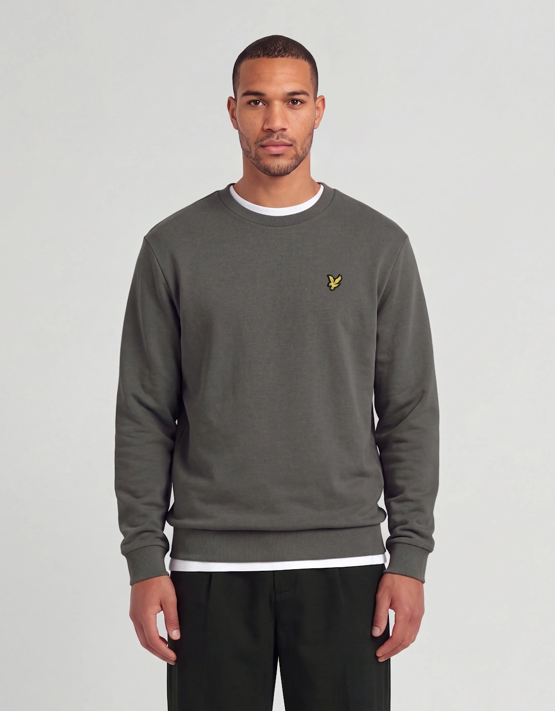 Sports Loopback Cotton Crew Neck