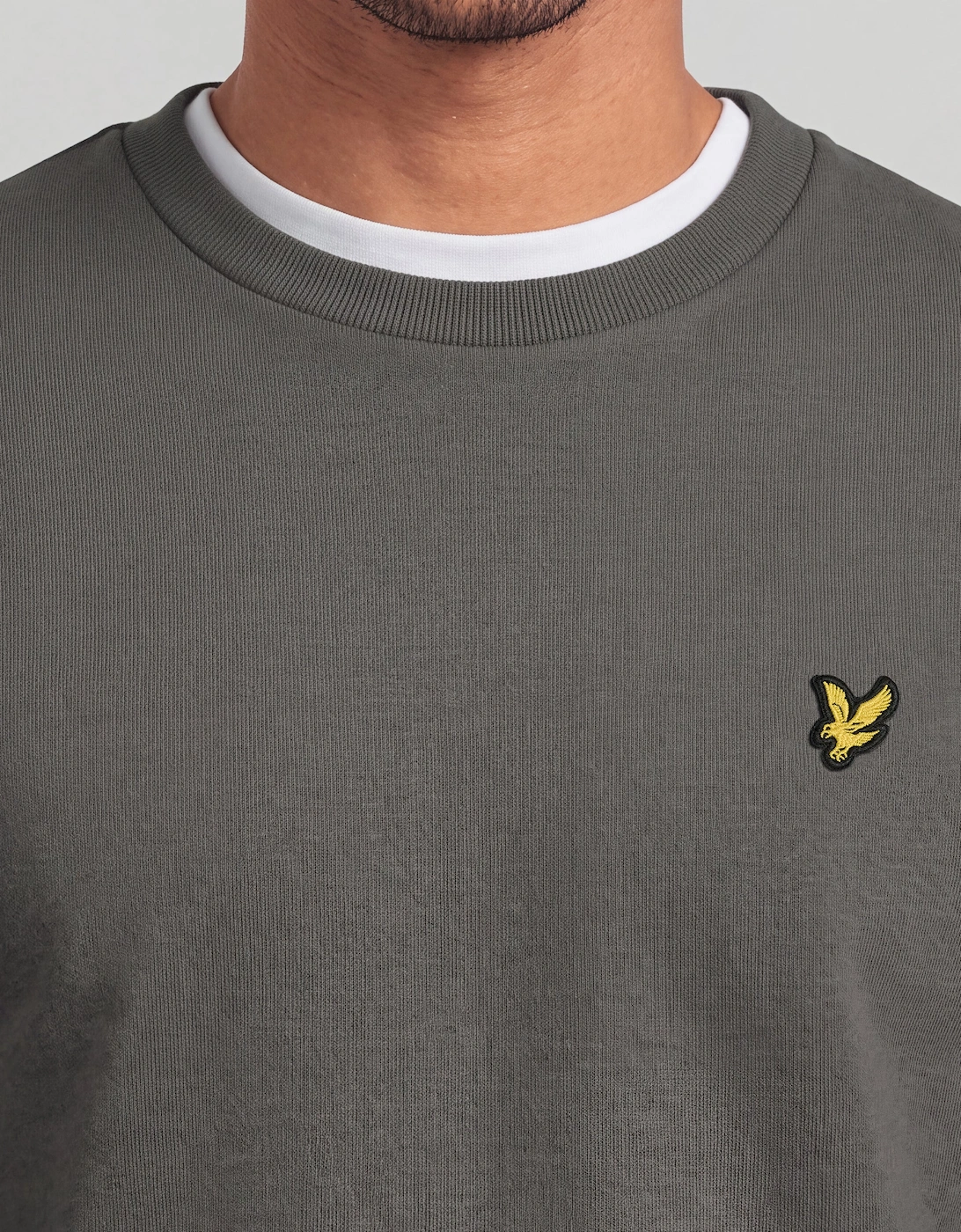 Sports Loopback Cotton Crew Neck