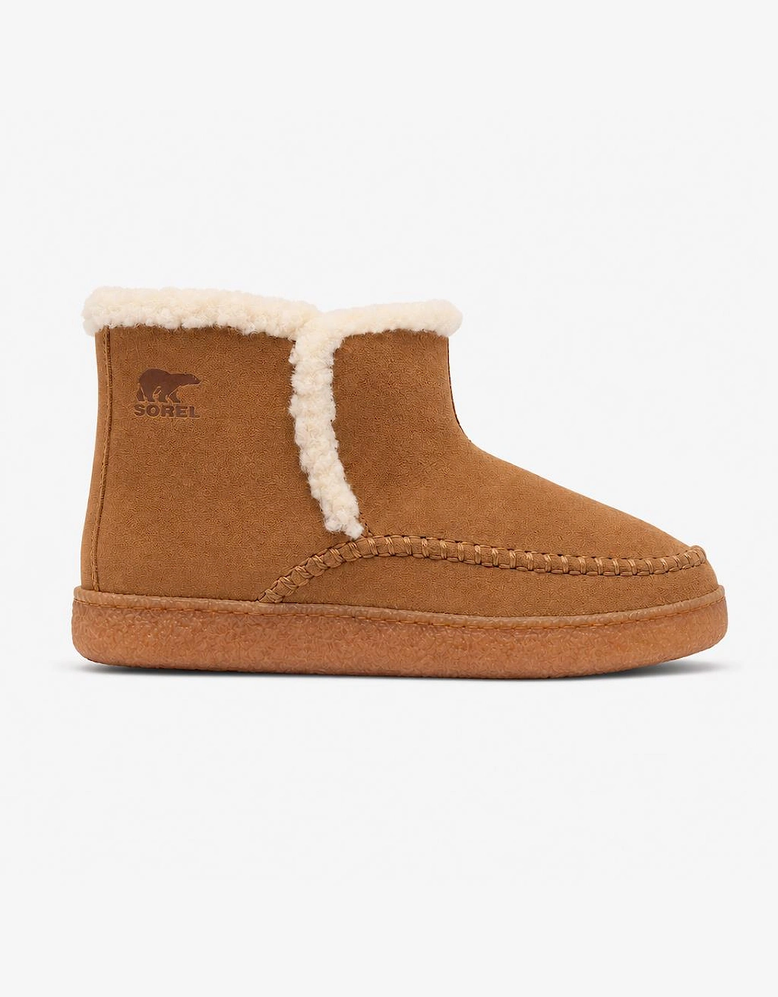 Sorel NAKISKA™ III BOOTIE Womens Slipper Boots Velvet Tan