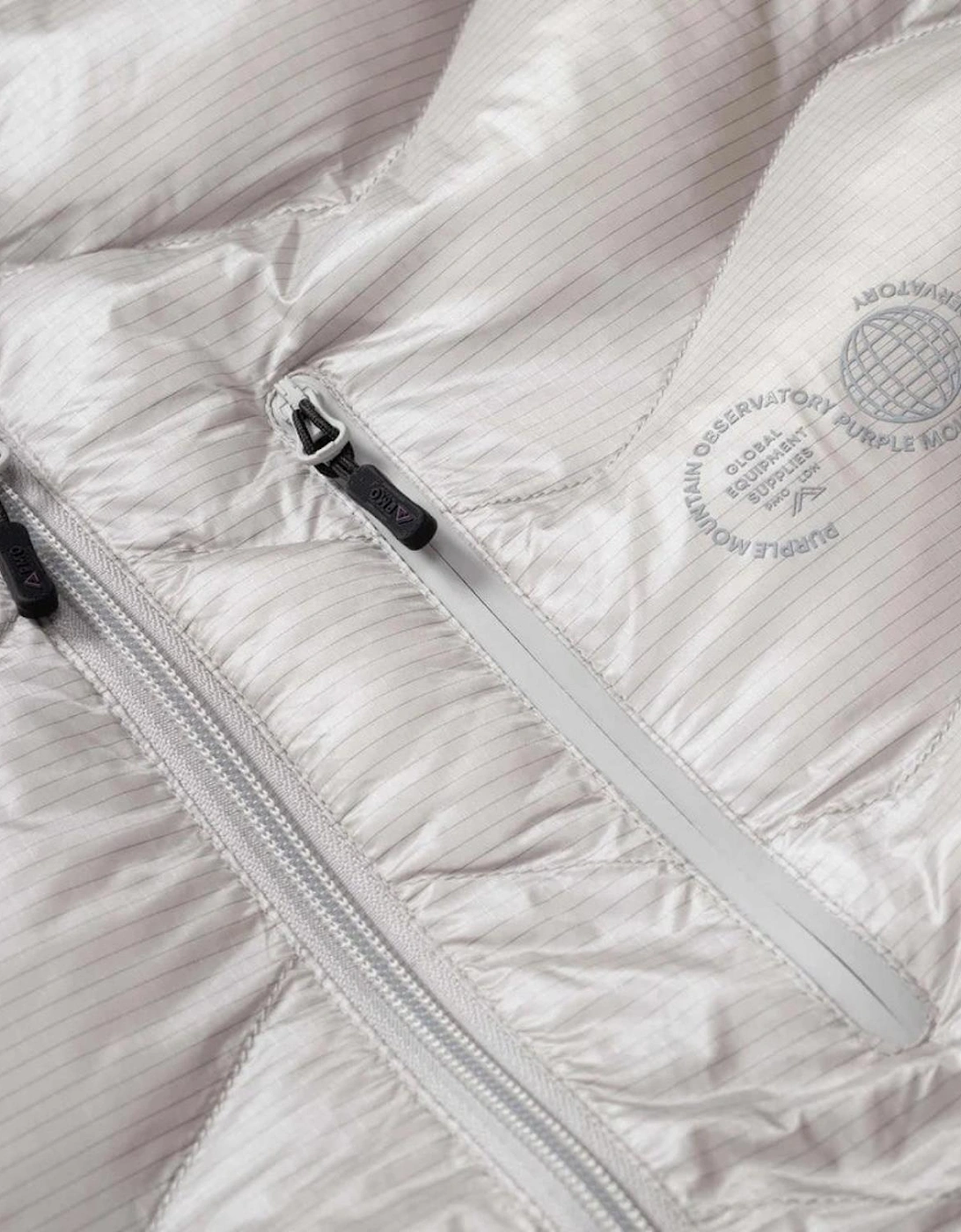 Waves Light Puffer Grey