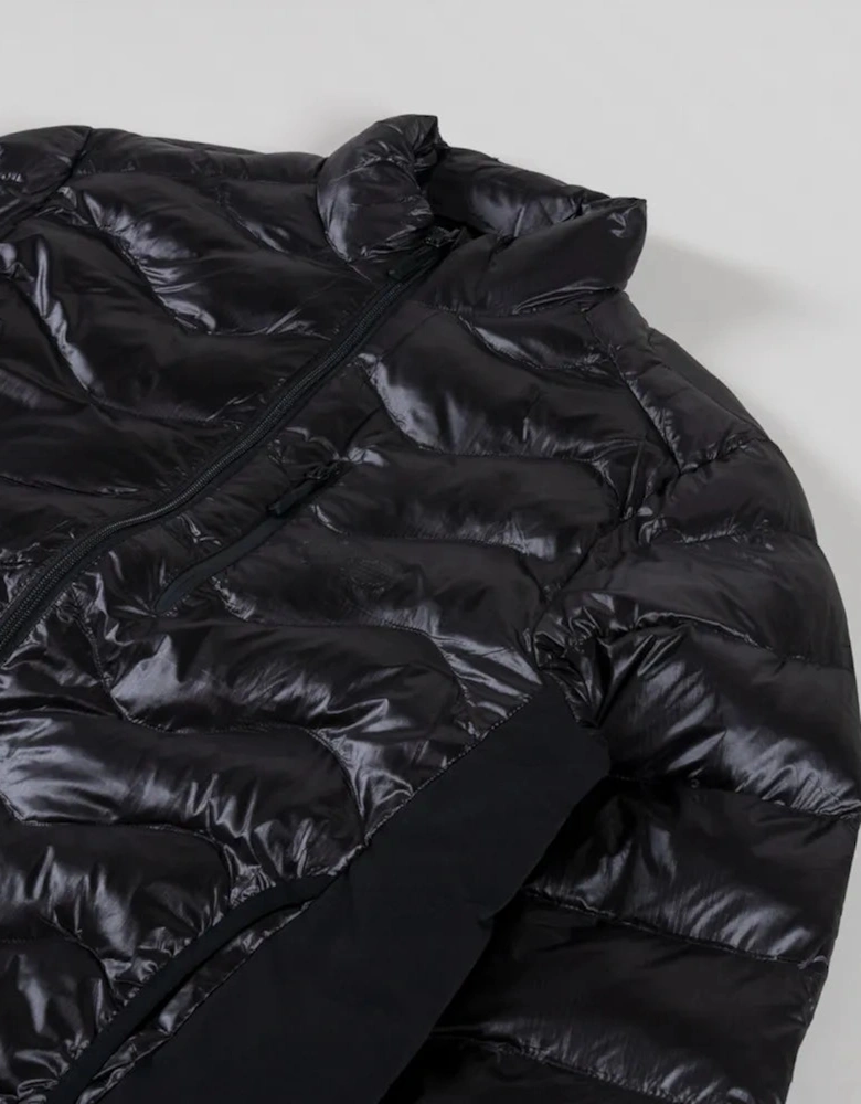 Waves Light Puffer Jacket Black