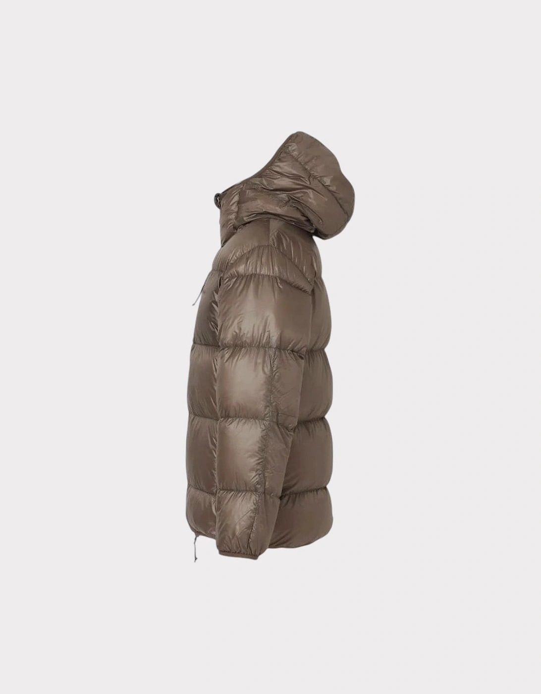 Mountain Lodge Down Hoodie Jacket Mocha