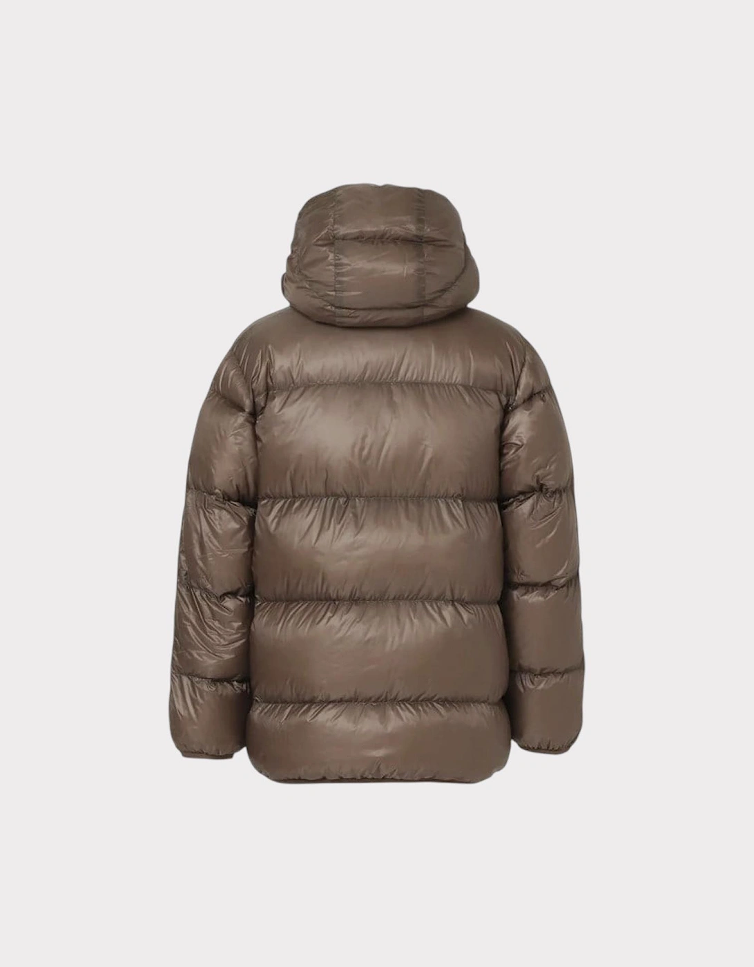Mountain Lodge Down Hoodie Jacket Mocha