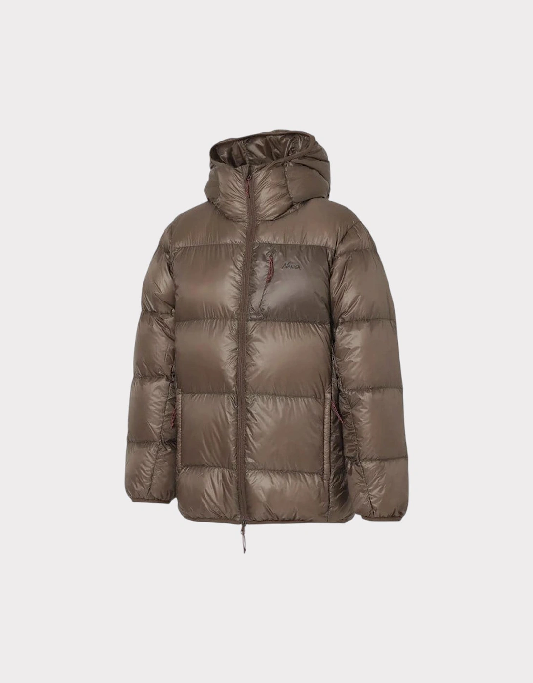 Mountain Lodge Down Hoodie Jacket Mocha