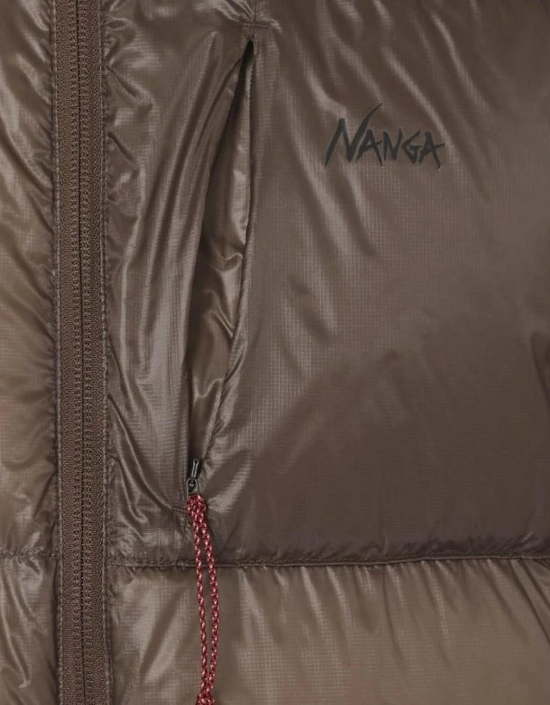 Mountain Lodge Down Hoodie Jacket Mocha