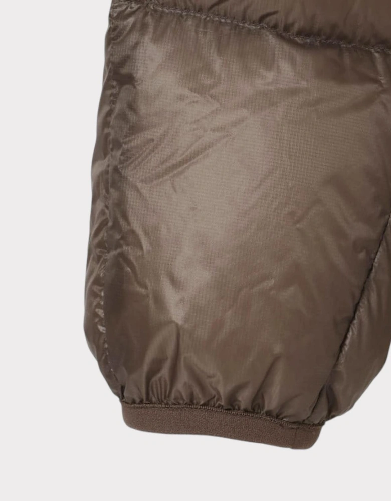 Mountain Lodge Down Hoodie Jacket Mocha