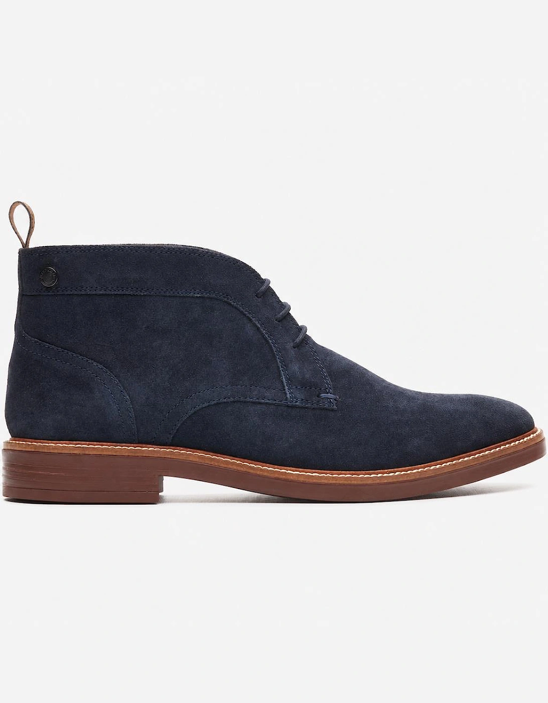 Base London LINCOLN Mens Chukka Boots Navy