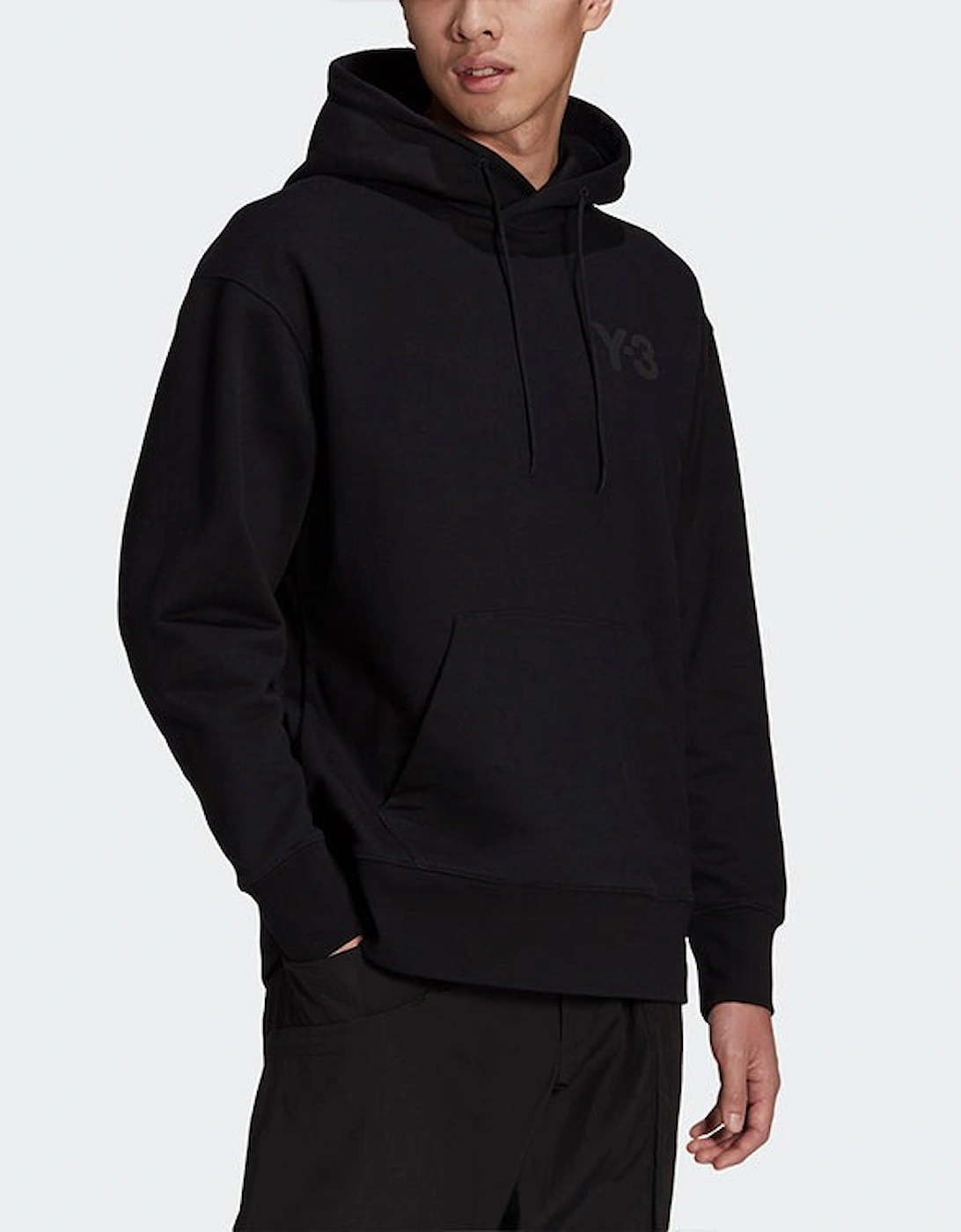 adidas Y-3 Classic Logo Mens Hoodie