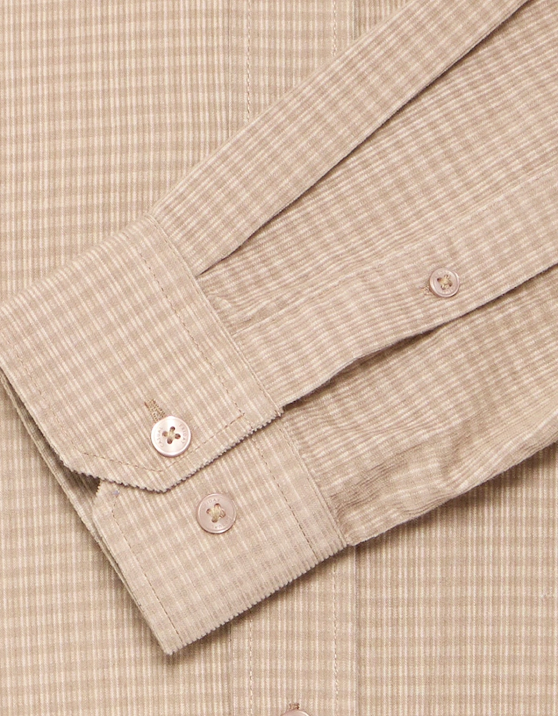 Casual Friday Pontus Checked Corduroy Shirt