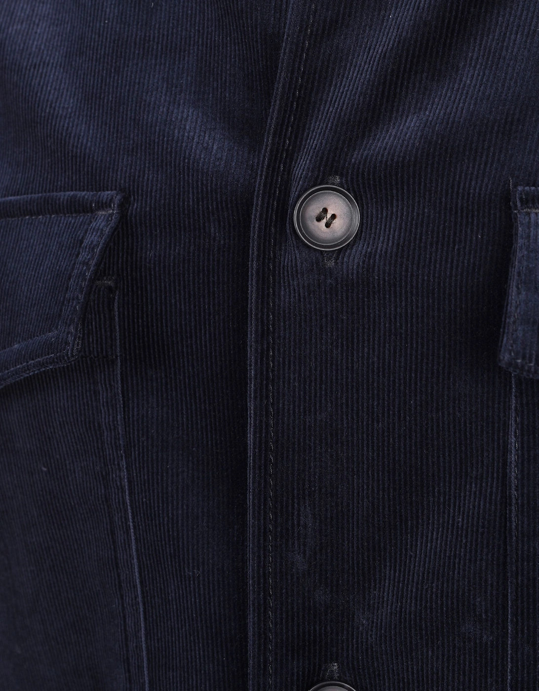 Boss Black BOSS C CARPER CORDUROY OVERSHIRT DARK BLUE
