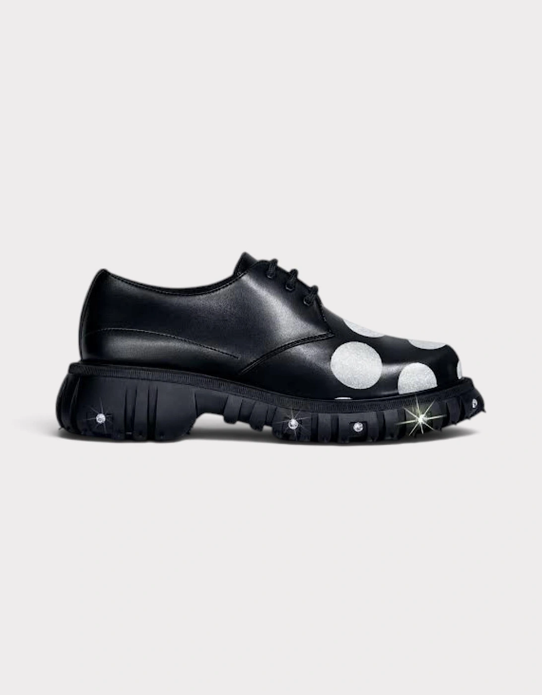 Swarovski x Phileo 005 Crystal Derby shoe Black