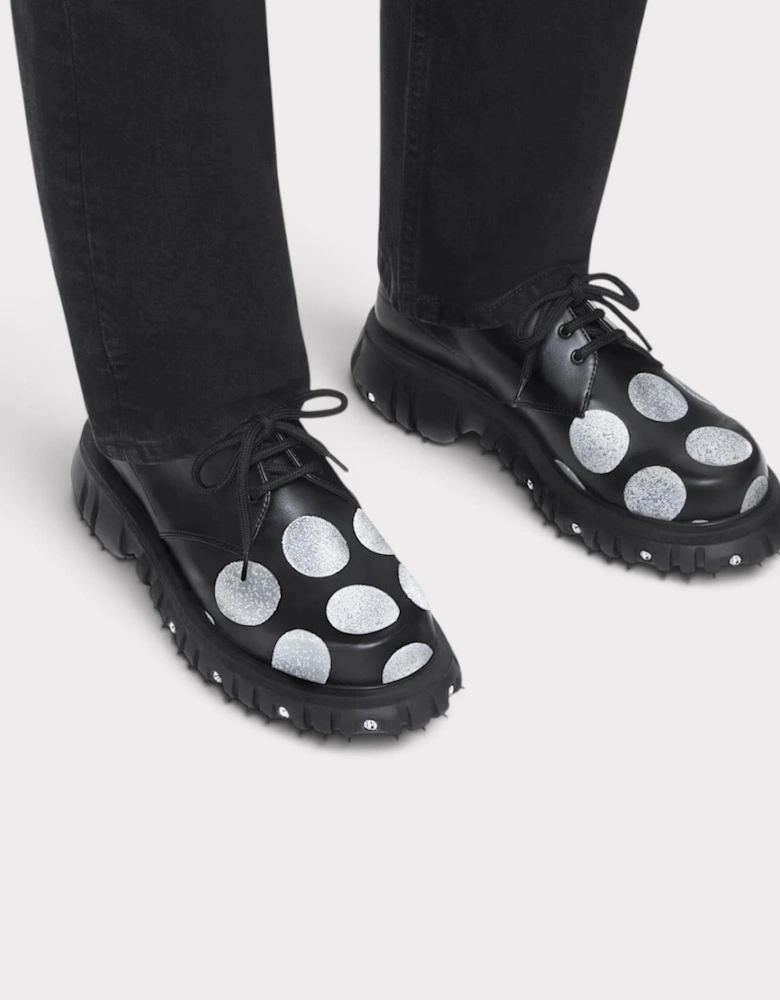 Swarovski x Phileo 005 Crystal Derby shoe Black