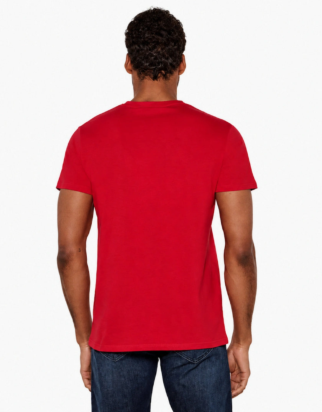 Iceberg Bold Logo Red T-Shirt