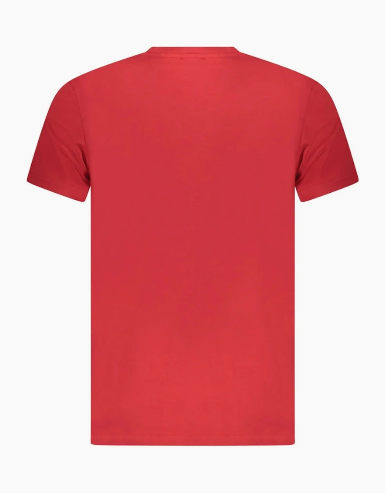 Iceberg Bold Logo Red T-Shirt
