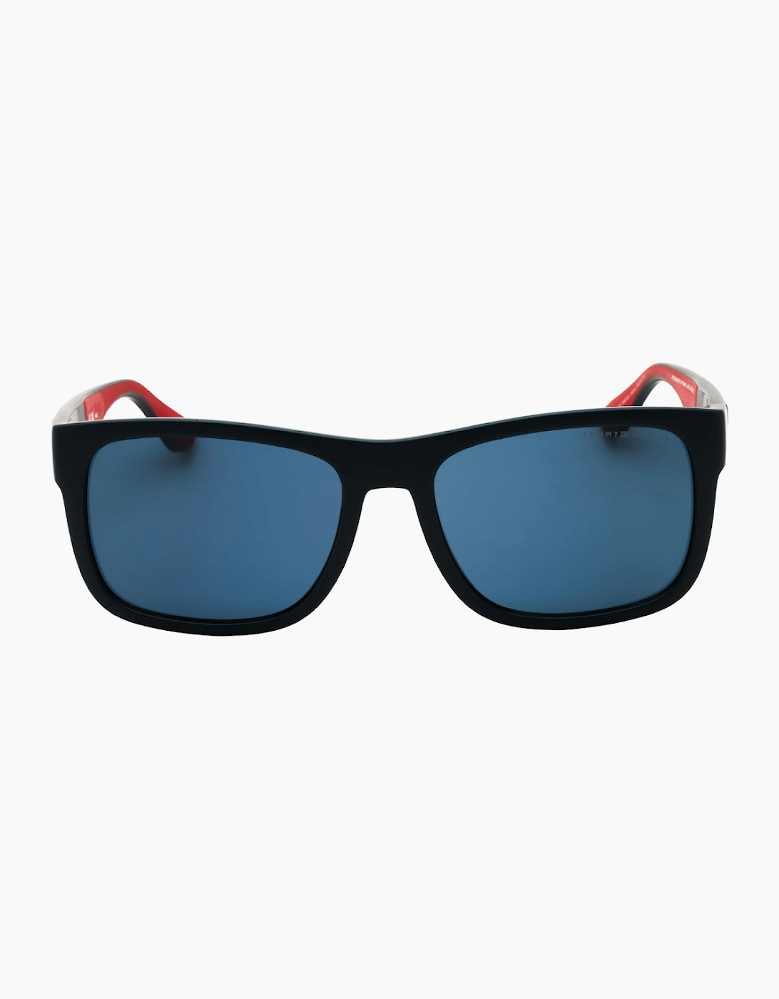 Tommy Hilfiger Rectangular Navy Blue Sunglasses