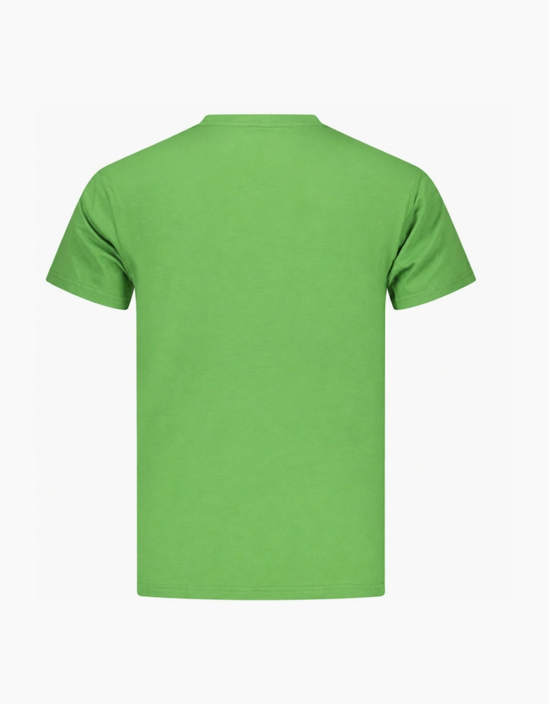 Iceberg Bold Logo Green T-Shirt