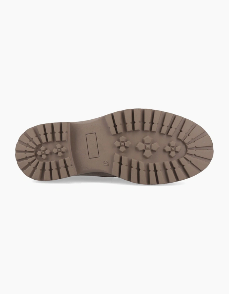 Hush Puppies Odessa Leather Women's TAUPE Loafers