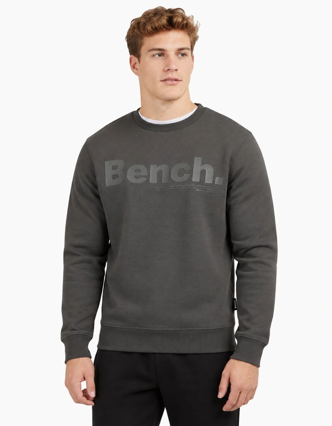 Bench Mens Elado Brushback Fleece Sweatshirt