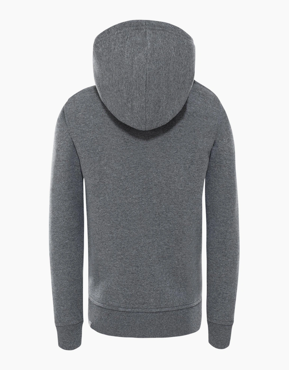 The North Face Unisex Kids Drew Peak Embroidery Hoodie in Grey