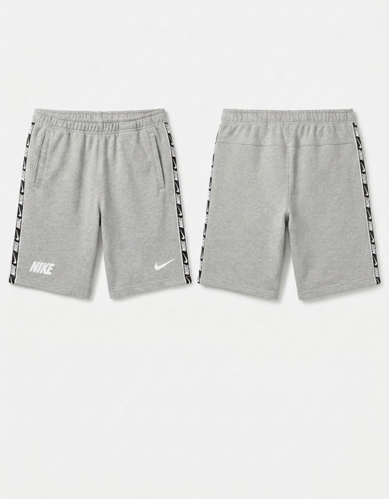 Nike Mens NSW Repeat Fleece Shorts in Grey