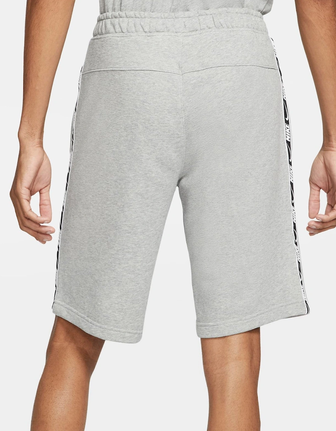 Nike Mens NSW Repeat Fleece Shorts in Grey