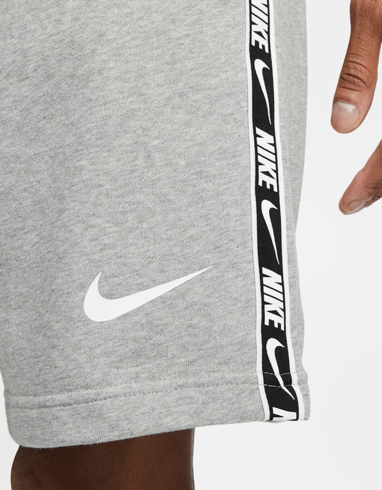 Nike Mens NSW Repeat Fleece Shorts in Grey