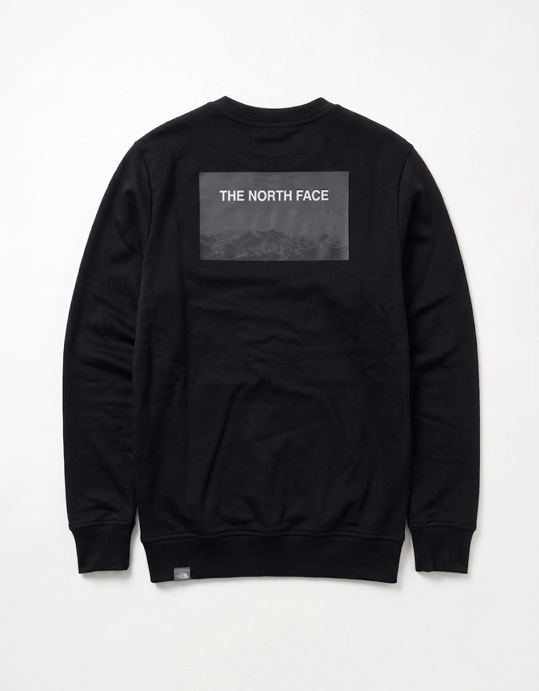 The North Face Unisex Kids Graphic Crew Sweatshirt in Black