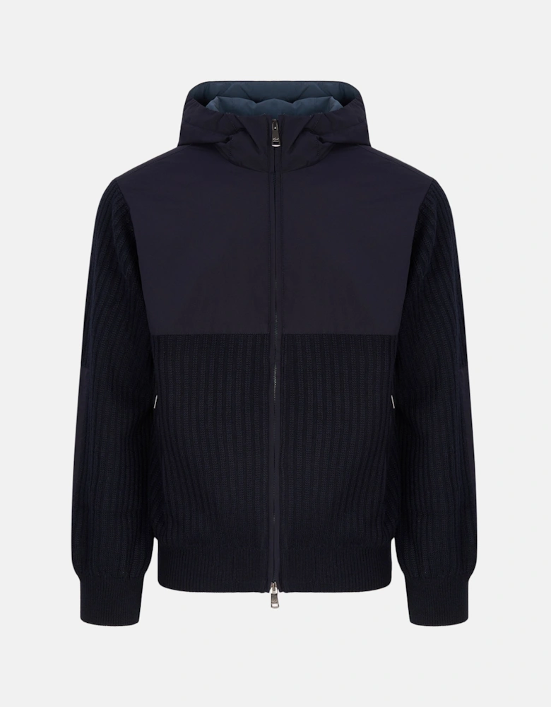 ACTIVE FLEECE HOODED ZIP SWEATER