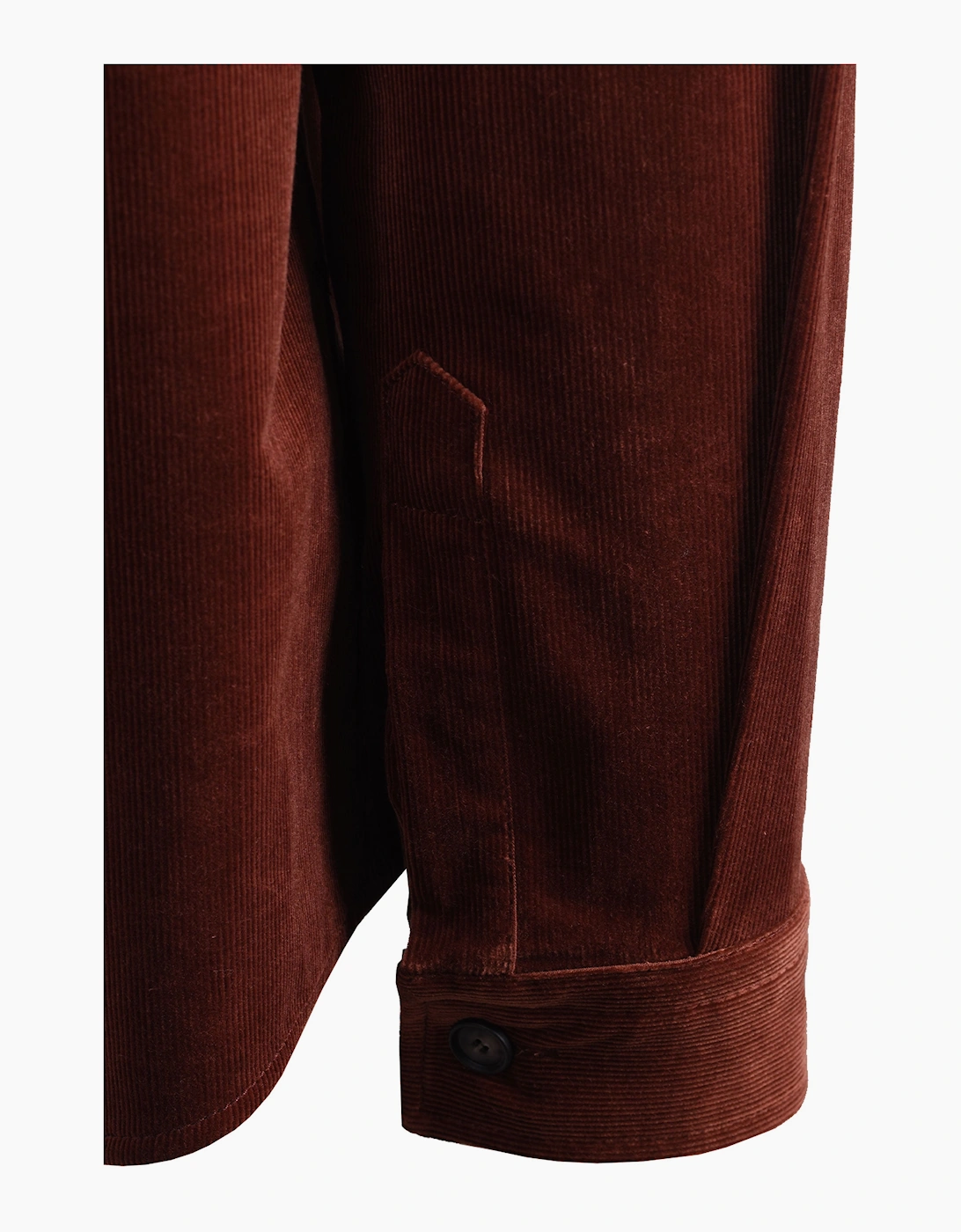 Boss Black BOSS C CARPER CORDUROY OVERSHIRT MEDIUM BROWN
