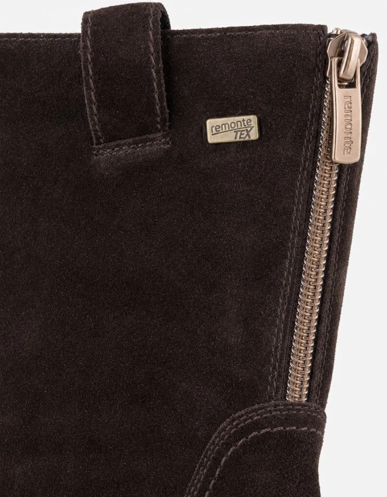 Remonte D0A82 Womens Mid Calf Boots Brown