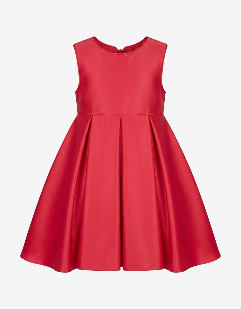DRESS & Fleur Girls Dress and Bolero Set in Red