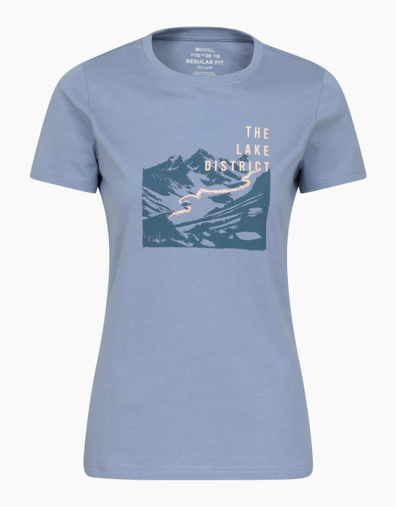 Mountain Warehouse Lake District Printed Womens T-Shirt