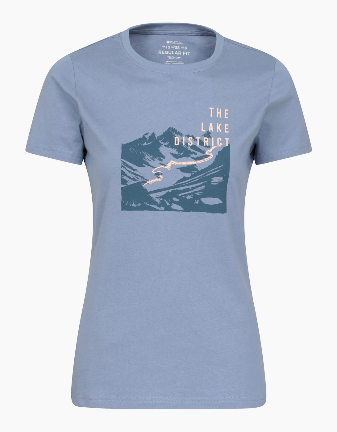Mountain Warehouse Lake District Printed Womens T-Shirt