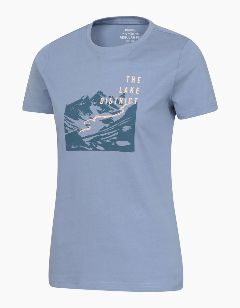 Mountain Warehouse Lake District Printed Womens T-Shirt