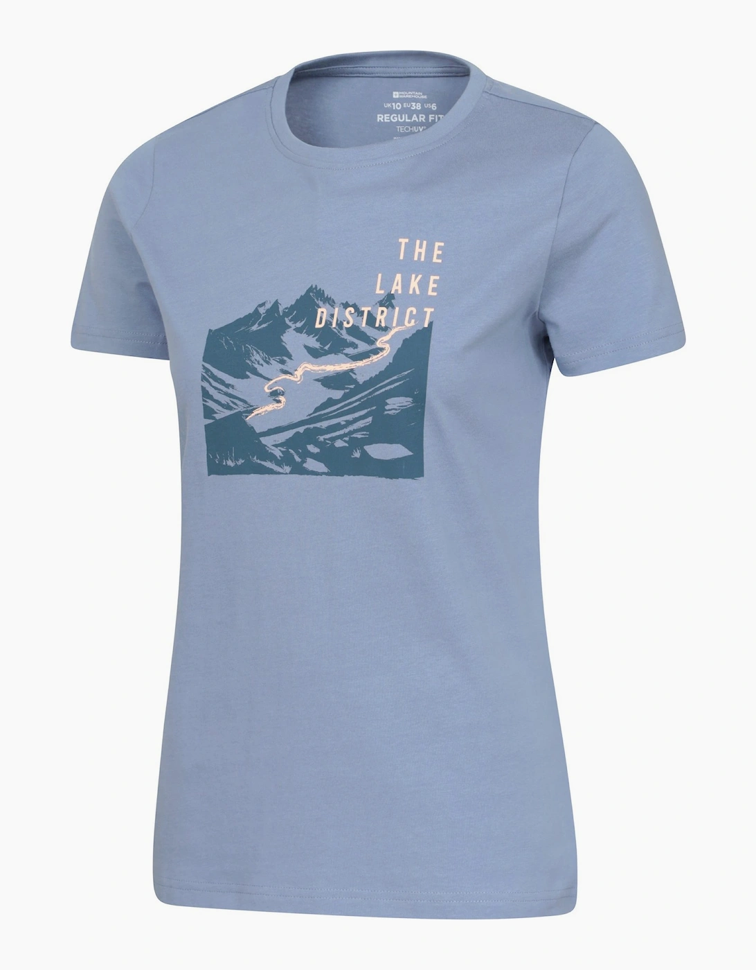 Mountain Warehouse Lake District Printed Womens T-Shirt
