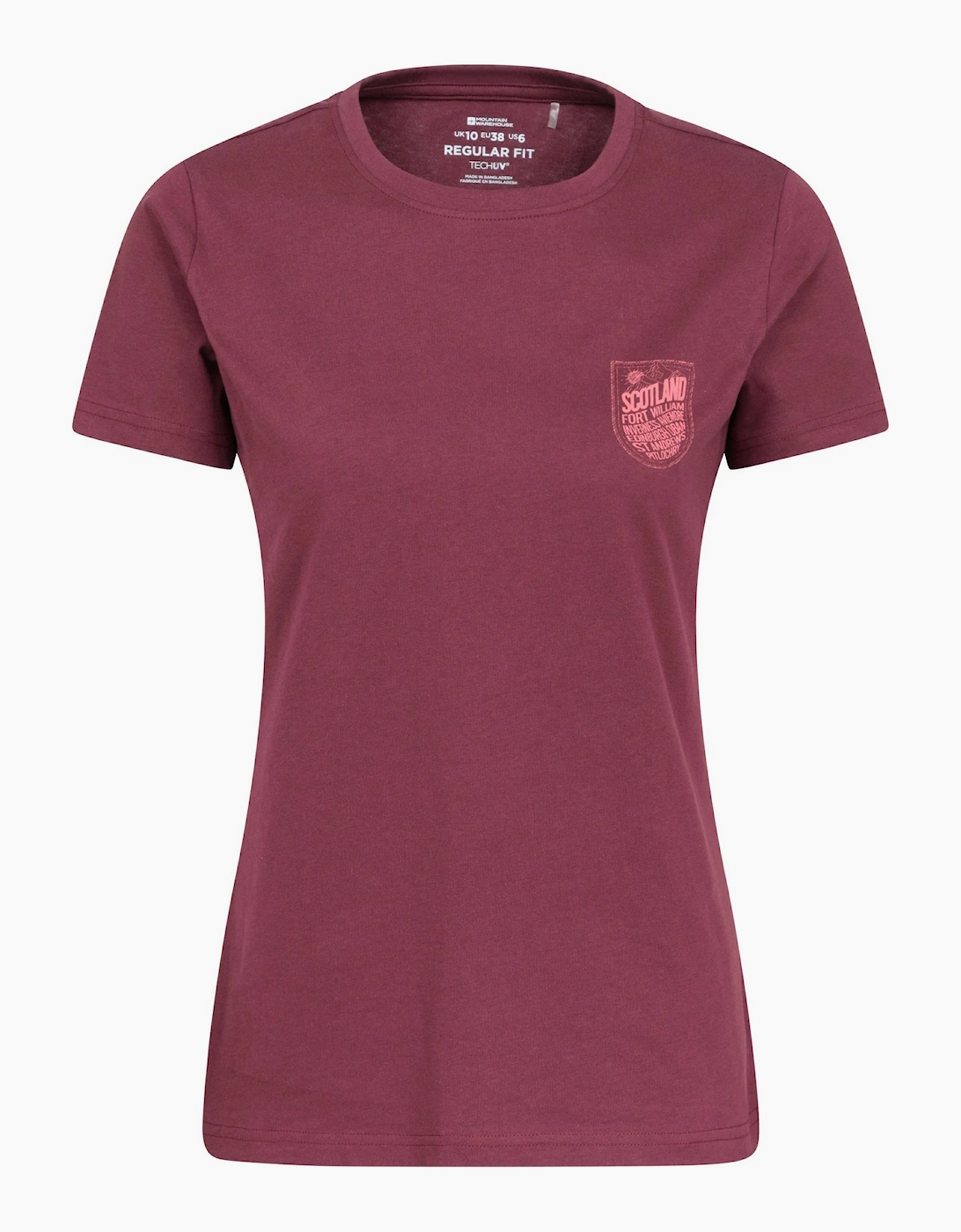 Mountain Warehouse Womens Scotland Lightweight T-Shirt