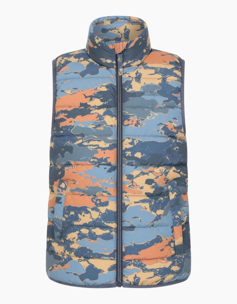 Mountain Warehouse  Kids Rocko Printed Padded Gilet